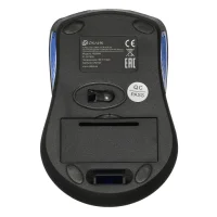 Мышь Oklick 485MW (черный/синий) фото 5